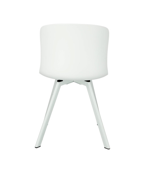 KRZESŁO STORY PP Z PODUSZKĄ BIAŁE