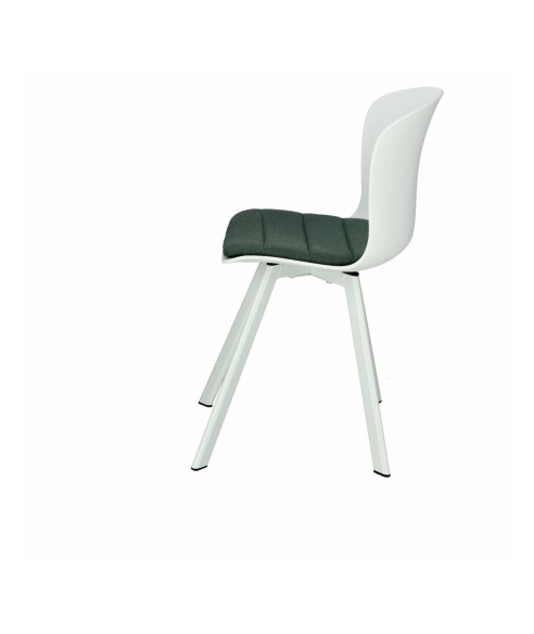 KRZESŁO STORY PP Z PODUSZKĄ BIAŁE