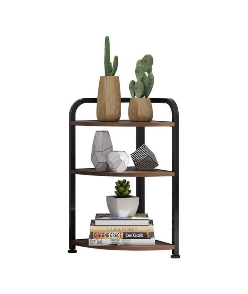 REGALIK LOFTOWY NAROŻNY STOJAK 3 PÓŁKI GH