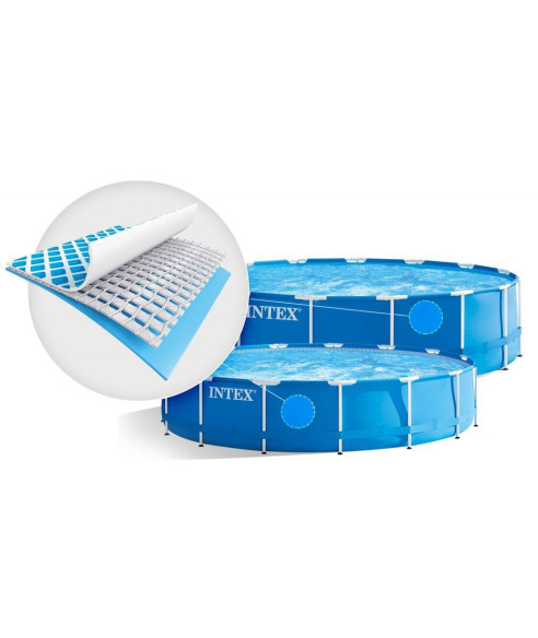 BASEN ZE STELAŻEM OGRODOWY STELAŻOWY DUŻY 6 503L