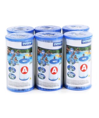 FILTR - TYP A DO POMP INTEX 6 SZT