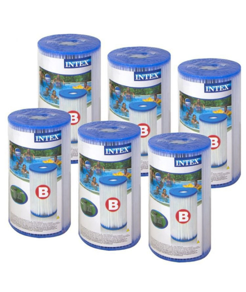 FILTR - TYP B DO POMP INTEX 6 SZT