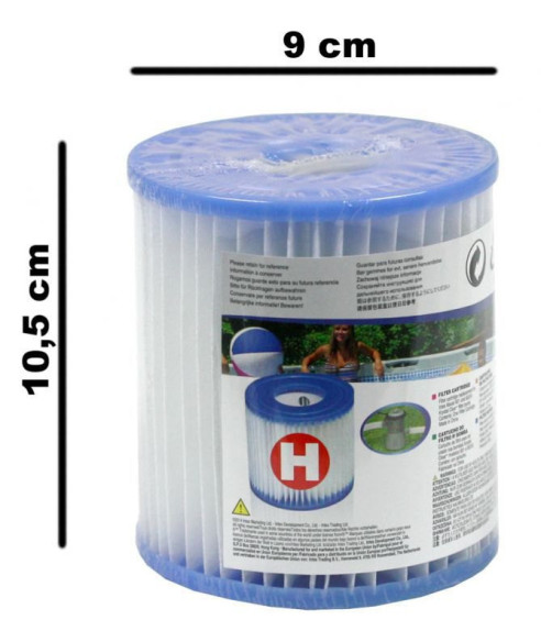 FILTR - TYP H DO POMP INTEX 12 SZT
