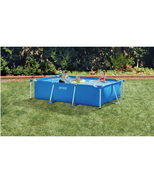 BASEN ZE STELAŻEM OGRODOWY STELAŻOWY DUŻY 3X2M 3834L