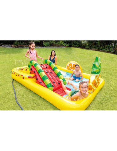 DMUCHANY WODNY PLAC ZABAW DLA DZIECI OWOCOWE PARTY