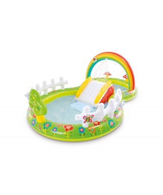 DMUCHANY WODNY PLAC ZABAW DLA DZIECI WESOŁA ŁĄKA