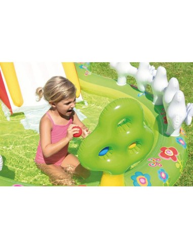 DMUCHANY WODNY PLAC ZABAW DLA DZIECI WESOŁA ŁĄKA