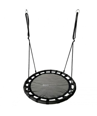 HUŚTAWKA DLA DZIECI OGRODOWA BOCIANIE GNIAZDO CZARNA