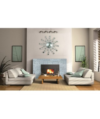 ZEGAR ŚCIENNY CRISTAL CLOUD 50 CM 2