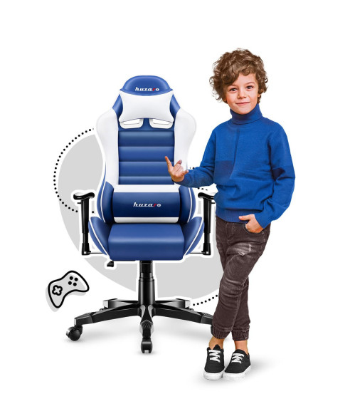 FOTEL OBROTOWY DZIECIĘCY FOTEL GAMINGOWY DLA CHŁOPCA RANGER 6.0 (WYBIERZ KOLOR)