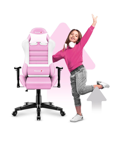 FOTEL OBROTOWY DZIEWCZĘCY FOTEL GAMINGOWY DLA DZIEWCZYYNKI RANGER 6.0 (RÓŻOWY)