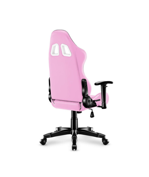 FOTEL OBROTOWY DZIEWCZĘCY FOTEL GAMINGOWY DLA DZIEWCZYYNKI RANGER 6.0 (RÓŻOWY)