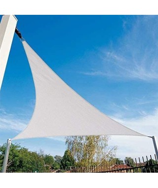 ŻAGIEL PRZECIWSŁONECZNY OGRODOWY 3,6X3,6X3,6M (KREMOWY, SZARY)