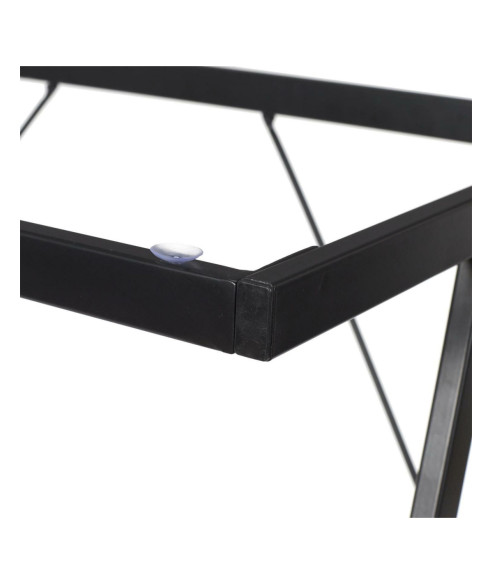 BIURKO KOMPUTEROWE Z MAPĄ ŚWIATA NAVIGO CZARNE