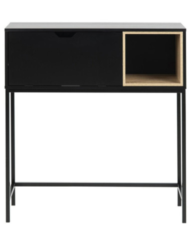 KONSOLA / SEKRETARZYK SATELY CZARNY/DĄB