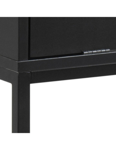 KONSOLA / SEKRETARZYK SATELY CZARNY/DĄB