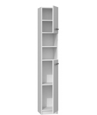 SŁUPEK ŁAZIENKOWY SZAFKA 30 CM MARBELA BIAŁY 2