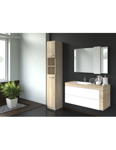 SŁUPEK ŁAZIENKOWY SZAFKA 30 CM MARBELA DĄB SONOMA