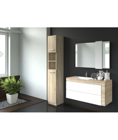 SŁUPEK ŁAZIENKOWY SZAFKA 30 CM MARBELA DĄB SONOMA