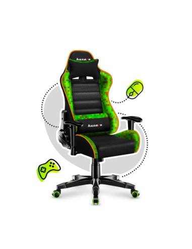 FOTEL OBROTOWY DZIECIĘCY FOTEL GAMINGOWY DLA DZIECKA RANGER 6.0 MESH (PIXEL)