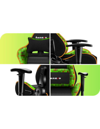 FOTEL OBROTOWY DZIECIĘCY FOTEL GAMINGOWY DLA DZIECKA RANGER 6.0 MESH (PIXEL)