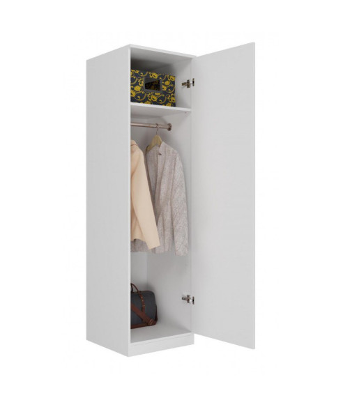 SZAFA-GARDEROBA SD-50 BIAŁY MAT
