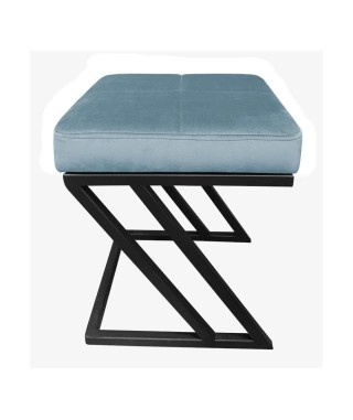 PUFA MAGIC VELVET ZETA NA CZARNYM STELAŻU (WYBIERZ KOLOR)