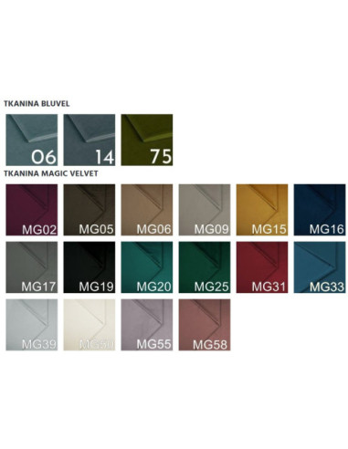 TABORET MAGIC VELVET 60 CM SOLID LOFT (WYBIERZ KOLOR)