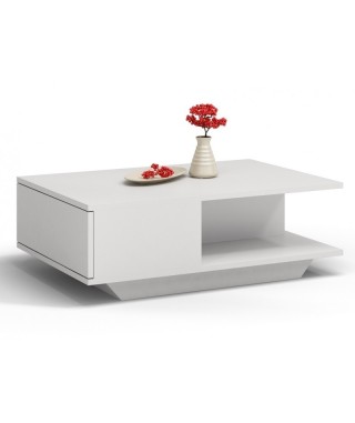 ŁAWA STOLIK KAWOWY DENVER ZE SCHOWKIEM (BIAŁY, ARTISAN, SONOMA, WENGE)