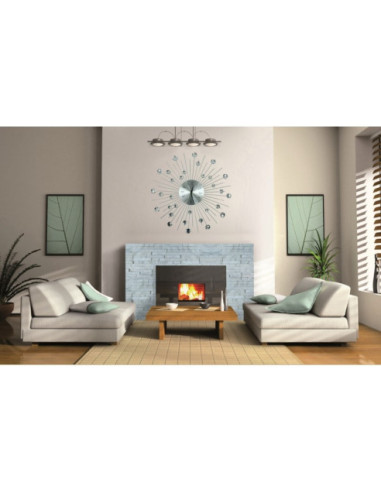 ZEGAR ŚCIENNY CRISTAL MOON 50 CM