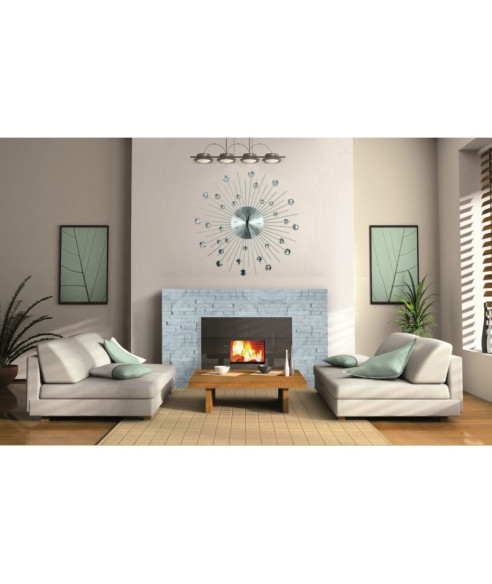 ZEGAR ŚCIENNY CRISTAL MOON 50 CM