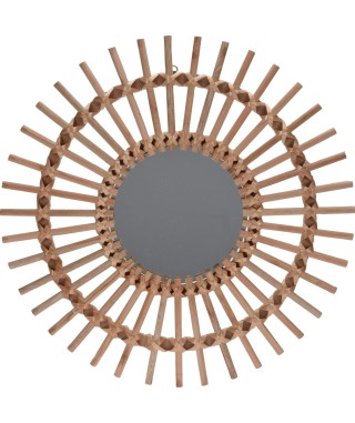 LUSTRO DEKORACYJNE BOHO OKRĄGŁE STICK