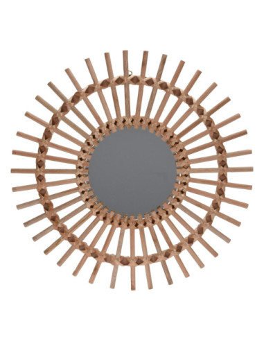 LUSTRO DEKORACYJNE BOHO OKRĄGŁE STICK