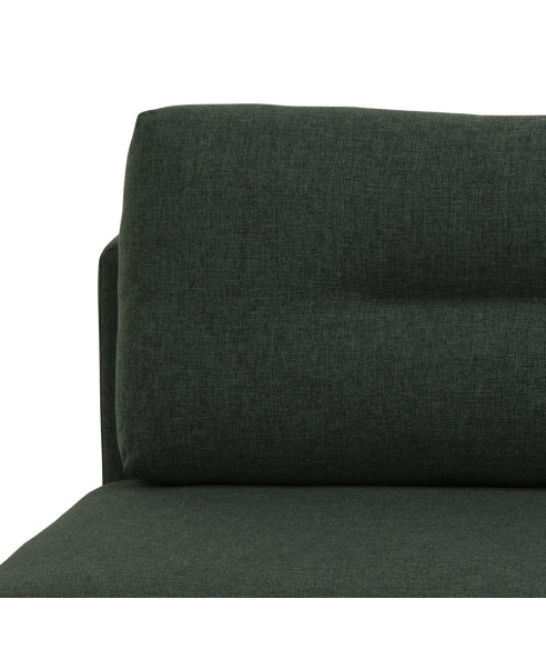 SOFA WYPOCZYNKOWA ROZKŁADANA MALLING (CIEMNO-ZIELONA)