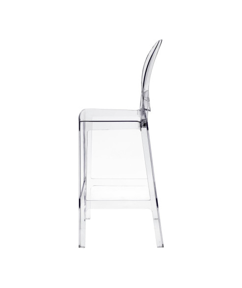 HOKER KUCHENNY STOŁEK BAROWY VIKI (TRANSPARENTNY)