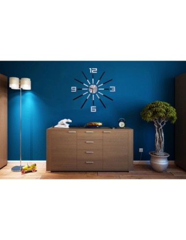 ZEGAR ŚCIENNY DIY BRIL