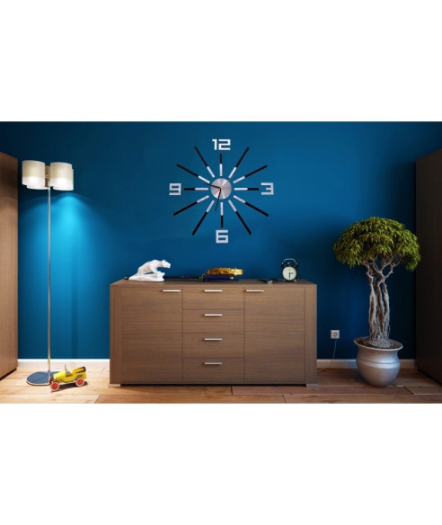 ZEGAR ŚCIENNY DIY BRIL