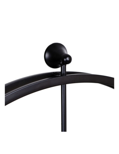 ZEGAR ŚCIENNY LOFT CIRCULO METALOWY CZARNY/ZŁOTY 56 CM