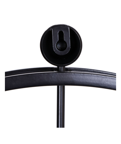 ZEGAR ŚCIENNY LOFT CIRCULO METALOWY CZARNY/ZŁOTY 56 CM