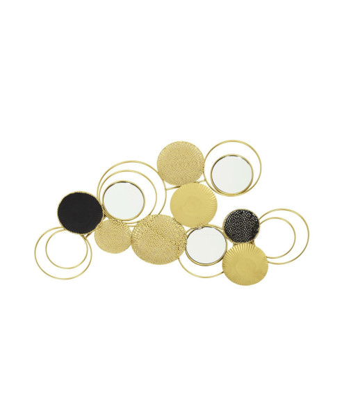 LUSTRO DEKORACYJNE ŚCIENNE 3 LUSTERKA CELLULES