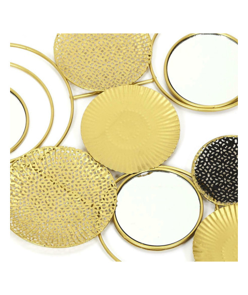 LUSTRO DEKORACYJNE ŚCIENNE 3 LUSTERKA CELLULES