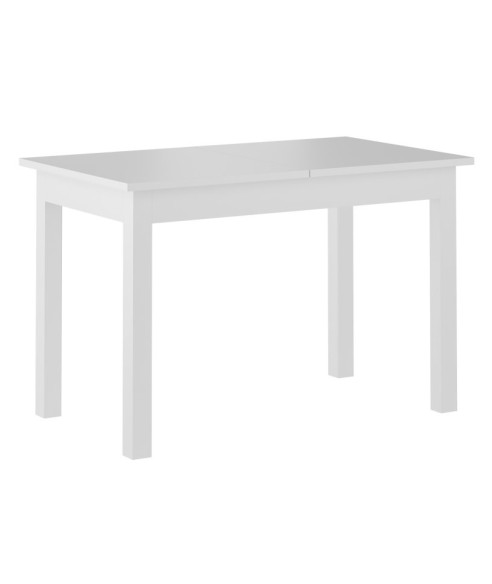 STÓŁ ROZKŁADANY DO KUCHNI/JADALNI ST2-FX 120(160)x70 CM (BIAŁY)
