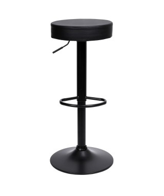 HOKER STOŁEK BAROWYI JIMI CZARNA STOPA (CZARNY)