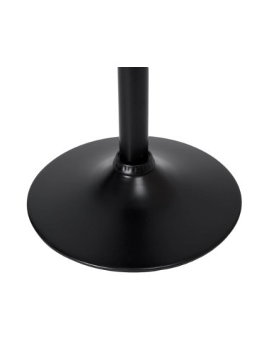 HOKER STOŁEK BAROWYI JIMI CZARNA STOPA (CZARNY)