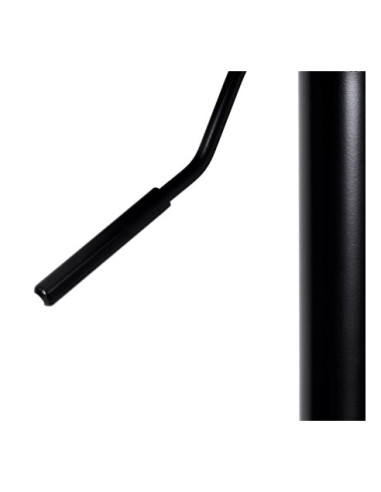 HOKER STOŁEK BAROWYI JIMI CZARNA STOPA (CZARNY)