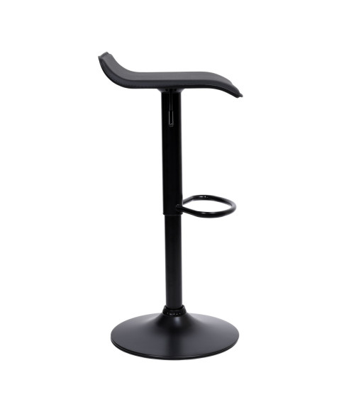 HOKER STOŁEK BAROWYI PORTI CZARNA STOPA (CZARNY)