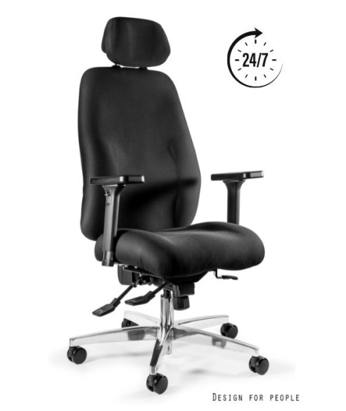 FOTEL BIUROWY PRESTIGE ULTIMA CZARNY SYNCHRON