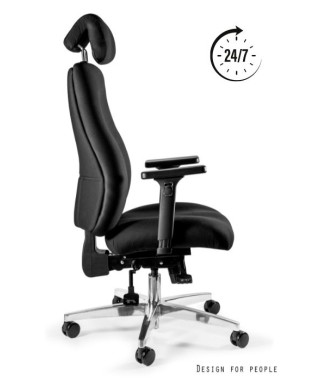 FOTEL BIUROWY PRESTIGE ULTIMA CZARNY SYNCHRON 2