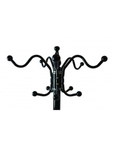 WIESZAK NA UBRANIA STOJĄCY CZARNY MARMUR GLAMOUR