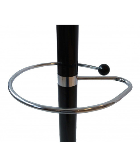 WIESZAK NA UBRANIA STOJĄCY CZARNY MARMUR GLAMOUR